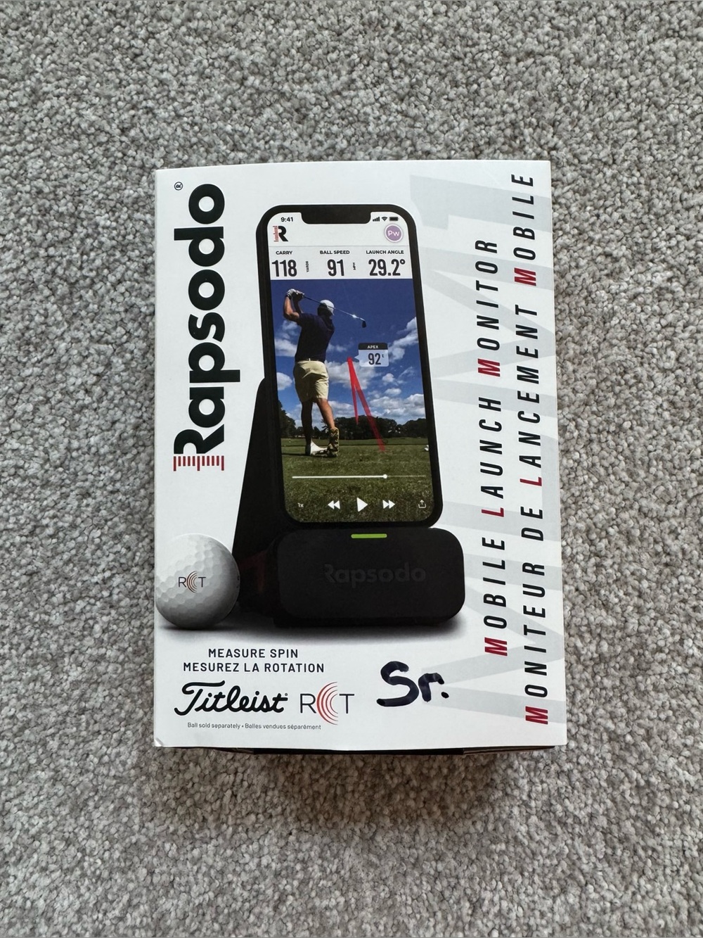 Rapsodo Mobile Launch Monitor MLM Golf Swing & Shot Tracker – Brand New